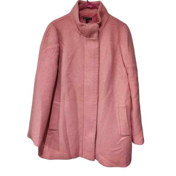 J.Crew Mercantile City Coat Pink Size 16 Wool Blend - Picture 2 of 5